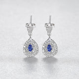 Drop Earrings for Women Water Drop Boho Earring Gemstone Classic Fine Jewelry
