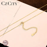 925 Sterling Silver Women Chain Necklace in Two Colors Rope Chains