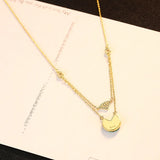 925 Sterling Silver&Malachite Pendant Necklace for Anniversary