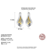 925 Sterling Silver Tulip Flower Stud Earrings for Women SE0394