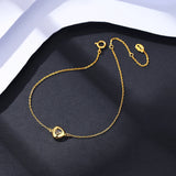 925 Silver Triangle CZ Bracelet Chain for Women