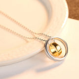 925 Silver Ring Pendant Necklace Chain Choker Jewelry