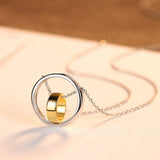 925 Silver Ring Pendant Necklace Chain Choker Jewelry