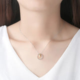 925 Silver Ring Pendant Necklace Chain Choker Jewelry