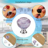 Resin Cabinet Handle Mold Set, DIY Crystal Kitchen Epoxy Mold