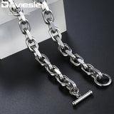 Stainless Steel Mens Cable Chain Necklace 9mm DKN200