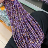 Cacoxenite Amethyst Quartz Stone Beads for Jewelry Making