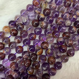 Cacoxenite Amethyst Quartz Stone Beads for Jewelry Making
