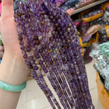 Cacoxenite Amethyst Quartz Stone Beads for Jewelry Making