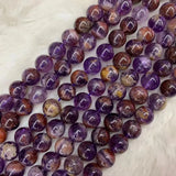 Cacoxenite Amethyst Quartz Stone Beads for Jewelry Making