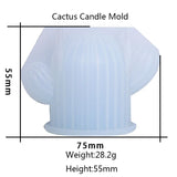 Cactus Candle Silicone Mould DIY Succulent Plants Epoxy Resin Mold