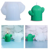 Cactus Candle Silicone Mould DIY Succulent Plants Epoxy Resin Mold