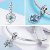 925 Sterling Silver Cactus & Unicorn Heart Rainbow Bottle Charms