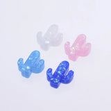 Synthetic Cactus Tree Fire Opal for DIY Jewelry 20pcs