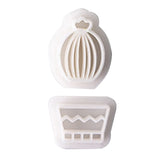 Cactus Shape Clay Cutters Earrings Pendant Molds