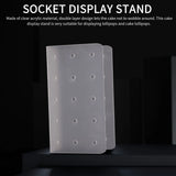 Acrylic Lollipop Holder Clear Cake Stand Display Dessert Stands