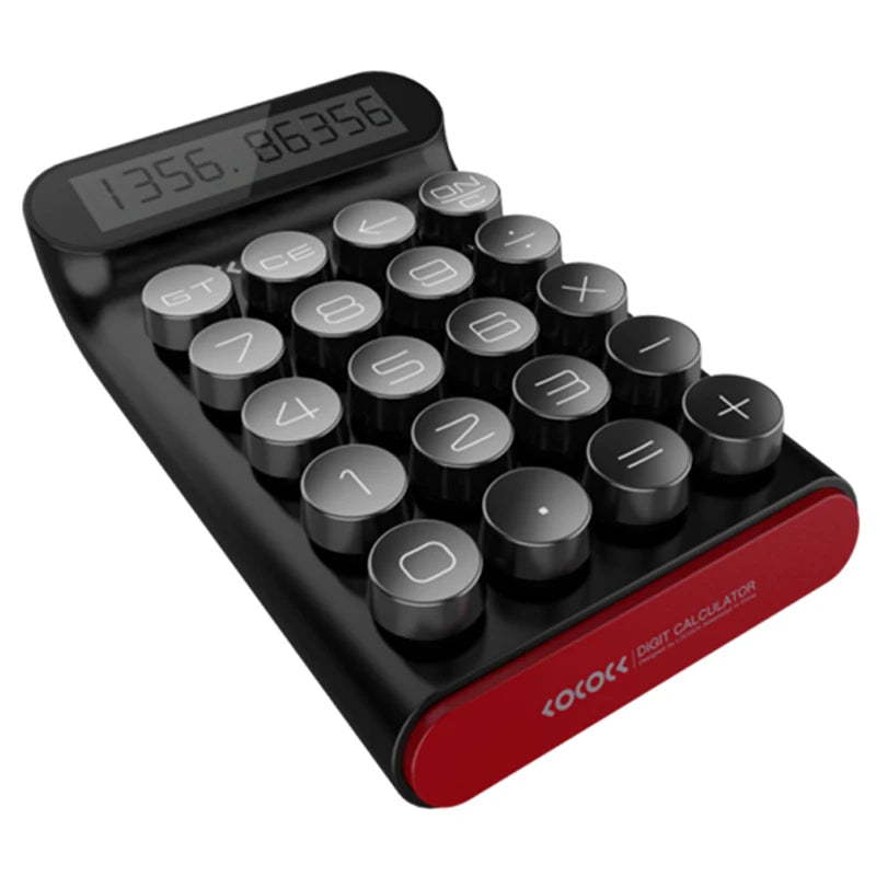 Portable Multifunctional Calculator for Student Office, Black