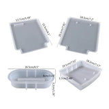 Calendar Hanging Board UV Epoxy Resin Mold DIY Crafts