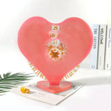 Epoxy Resin Mold Round Calendar Plate Wall Hanging Silicone Mold