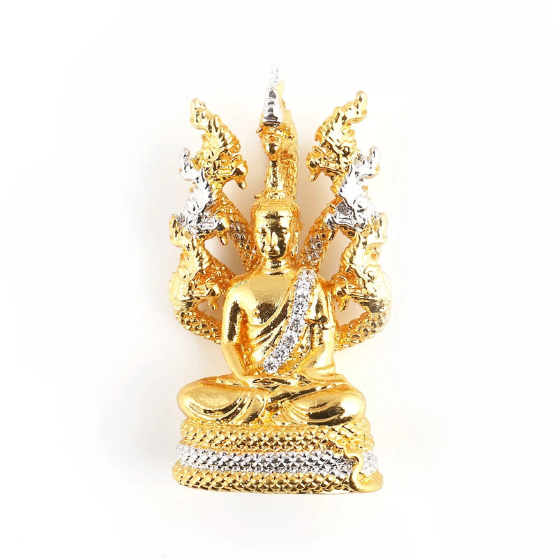 Cambodian Style Garden Buddha Pendant Necklace Jewelry