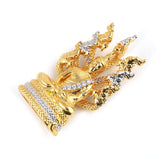 Cambodian Style Garden Buddha Pendant Necklace Jewelry