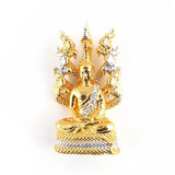 Cambodian Style Garden Buddha Pendant Necklace Jewelry