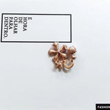Camellia Jewelry Flowers Lapel Pins No 5 Crystal Pearls Brooches