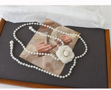 Camellia Waist Chain Small Fragrant Flowers Pearl Belt Decorative Skirt Sweater