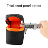 DSLR Camera Lens Bag Padded Protective Pouch Case