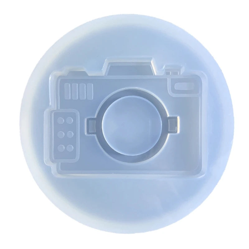 Camera Resin Silicone Mold for DIY Pendant Jewelry Making