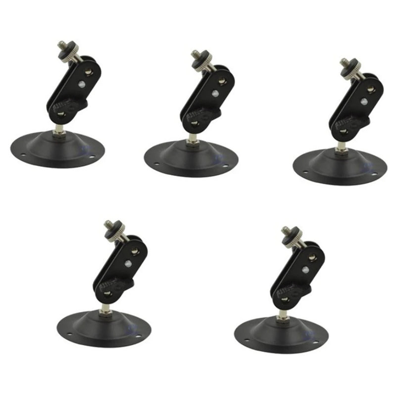 Camera Wall Mount Bracket, Monitor Holder, Speaker Brackets - Set of 5
