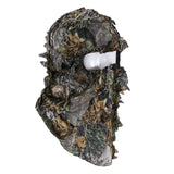 Camouflage 3D Face Mask Hood Fishing Camo Hat