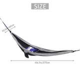 Lightweight Camping Hammock Double Single Hammock with Ropes
