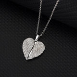 Personalized Zircon Diamond Angel Wings Necklace