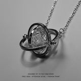 Time Turner Hourglass Sweater Chain Necklace for Women