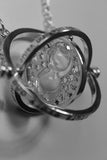 Time Turner Hourglass Sweater Chain Necklace for Women