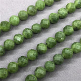 6-10mm Chalcedony Jade Bead Faceted Cut Gem DIY