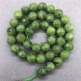 6-10mm Chalcedony Jade Bead Faceted Cut Gem DIY