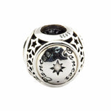 Cancer Star Sign Charm Bead Silver 925 Jewelry