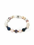 Cancer Women Bracelet, Healing Gemstones, Zodiac Bracelet