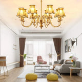 Clip on Drop Light Lampshade Wall Lamp Fabric Light Shade