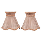 Clip on Drop Light Lampshade Wall Lamp Fabric Light Shade
