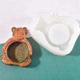 Cartoon Bear Candle Holder Silicone Mould