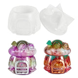 Resin Mushroom Jar Silicone Mold with Lid DIY Home Decor