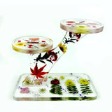 Crystal Epoxy Resin Mold Flower Pot Bracket Display Rack Silicone Mould