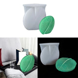 Green Leaf Candle Soap Mold DIY Leaves Silicone Mold