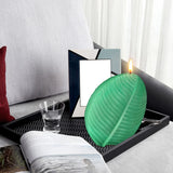 Green Leaf Candle Soap Mold DIY Leaves Silicone Mold