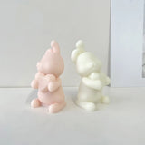 3D Bunny Candle Soap Mold for Candle Making