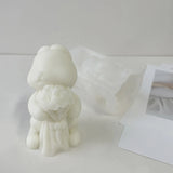 3D Bunny Candle Soap Mold for Candle Making