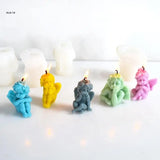 3D Angel Baby Resin Mold for Candle Making